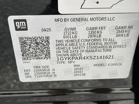 New 2025 Cadillac XT6 Luxury image 29