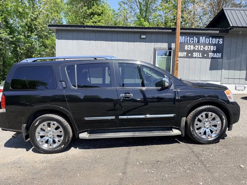 Used 2015 Nissan Armada Platinum w/ 2nd Row Captain Seat Package image 17