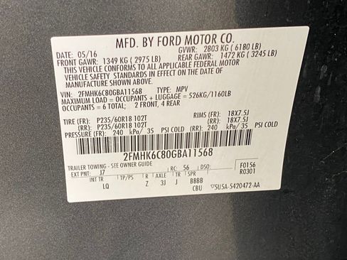 Used 2016 Ford Flex SEL w/ Equipment Group 202A image 22