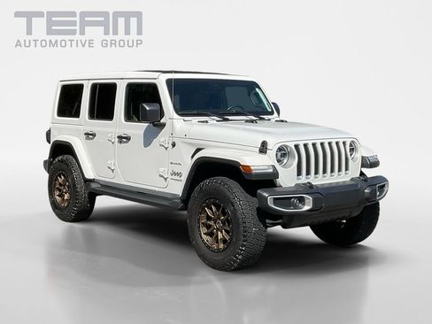 Used 2021 Jeep Wrangler Unlimited Sahara AWD/4WD image 1