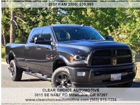 Used 2017 RAM 2500 Laramie w/ Sport Appearance Group AWD/4WD image 8
