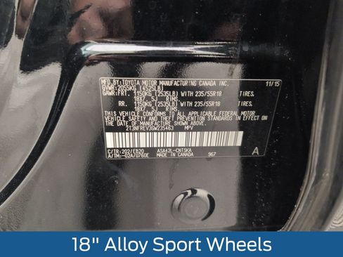 Used 2016 Toyota RAV4 SE w/ Advanced Technology Package FWD image 39