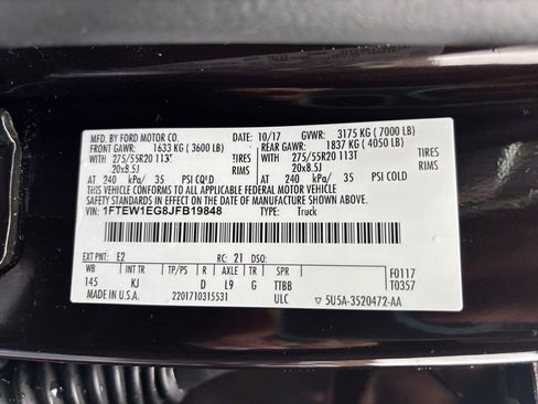 Used 2018 Ford F150 King Ranch w/ Equipment Group 601A Luxury image 35