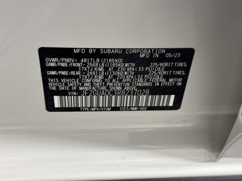 Used 2024 Subaru Crosstrek 2.0i Premium AWD/4WD image 16