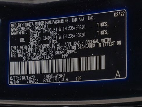 Used 2022 Toyota Highlander Platinum FWD image 35