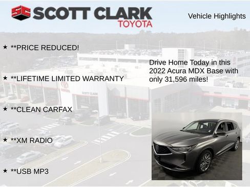 Used 2022 Acura MDX SH-AWD w/ Advance Package image 12