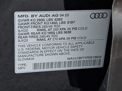 Certified 2023 Audi Q7 2.0T Premium Plus w/ Premium Plus Package AWD/4WD image 29