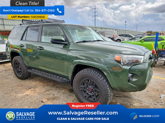Used 2021 Toyota 4Runner Trail Special Edition AWD/4WD image 5
