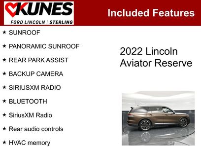 Used 2022 Lincoln Aviator Reserve w/ Equipment Group 201A
