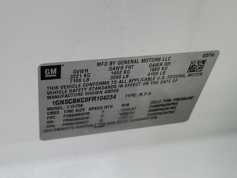 Used 2015 Chevrolet Tahoe LT RWD image 32