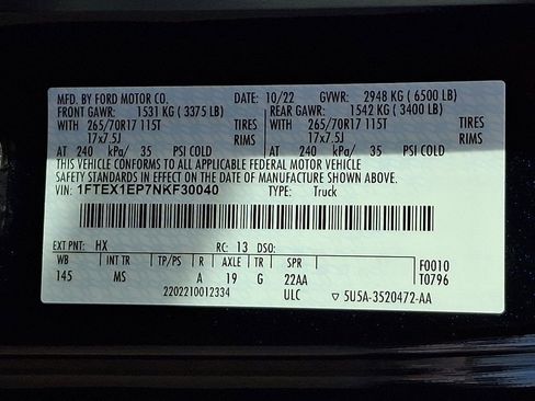 Certified 2022 Ford F150 XLT image 26