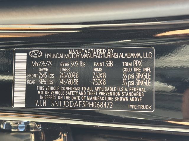 Certified 2023 Hyundai Santa Cruz SEL Premium AWD/4WD image 34