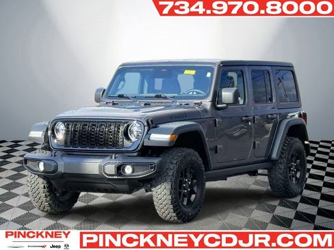 Used 2025 Jeep Wrangler Unlimited Sport AWD/4WD image 1