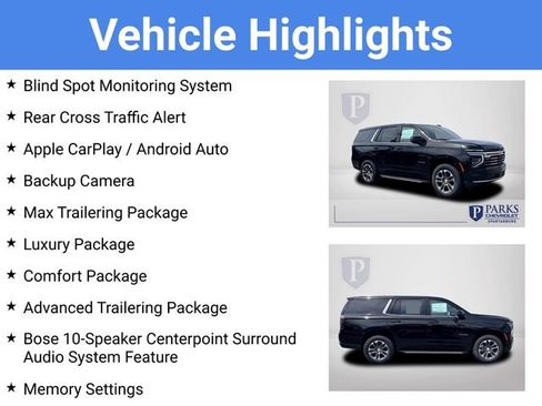 New 2026 Chevrolet Tahoe LT w/ Comfort Package AWD/4WD image 4
