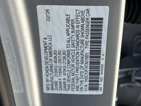 New 2026 Honda Accord Sport image 31