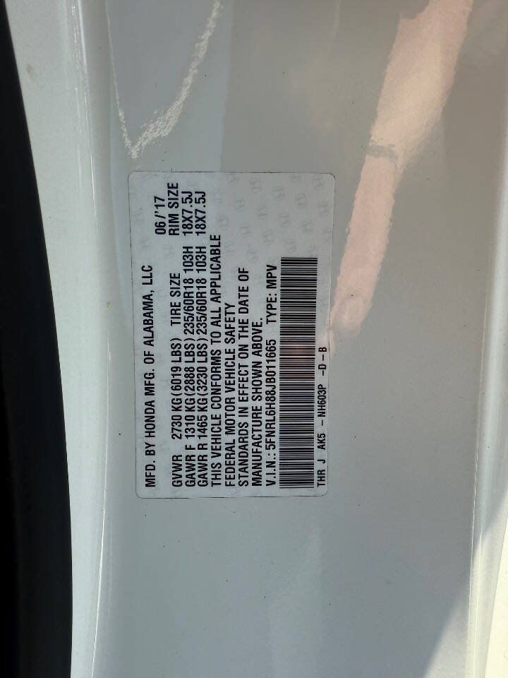 Used 2018 Honda Odyssey Touring image 31