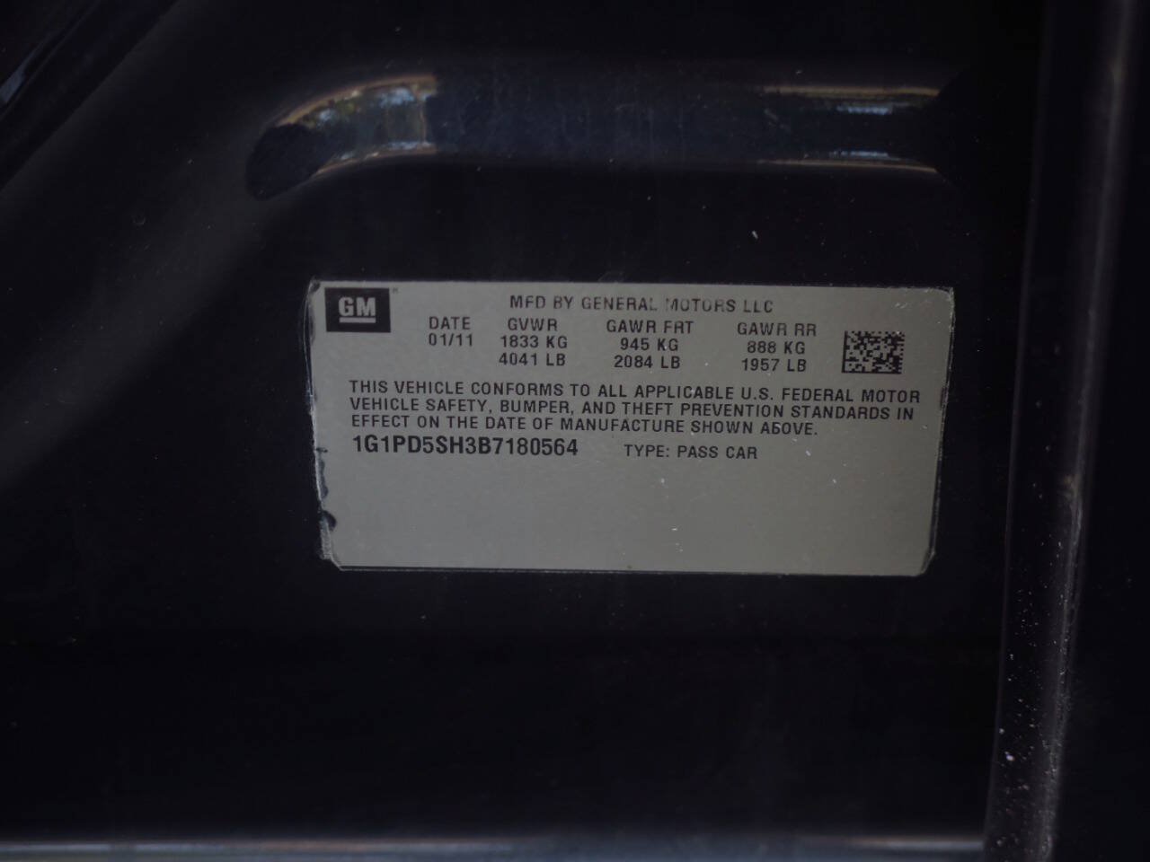 Used 2011 Chevrolet Cruze LS w/ Connectivity Package FWD image 29