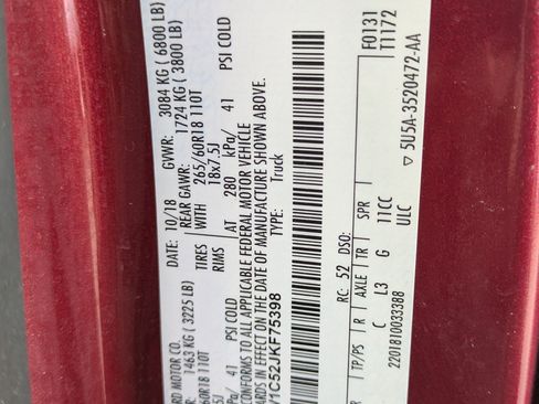 Used 2018 Ford F150 XLT w/ Equipment Group 302A Luxury image 33