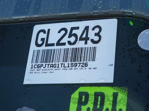 New 2026 Jeep Gladiator Sport AWD/4WD image 29
