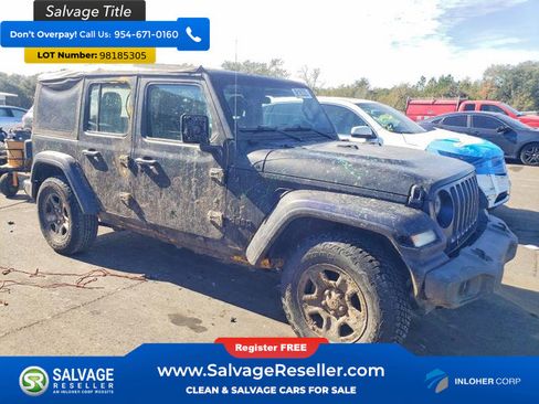 Used 2020 Jeep Wrangler Unlimited Sport AWD/4WD image 5