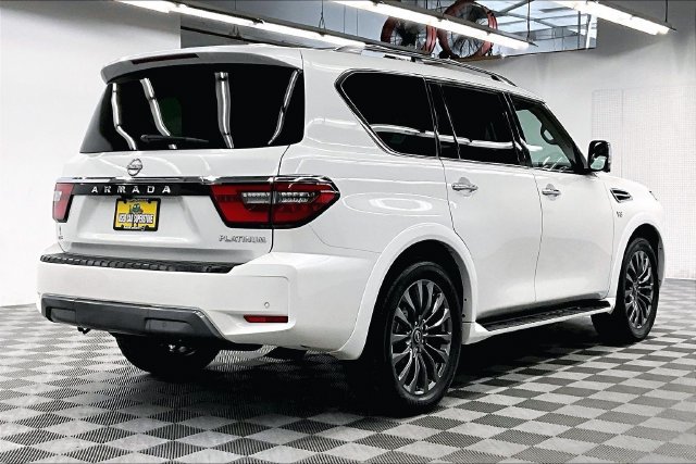 Used 2021 Nissan Armada Platinum w/ Captain's Chairs Package AWD/4WD image 14