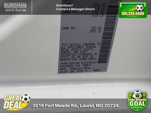 Used 2024 Nissan Altima 2.5 SV FWD image 33