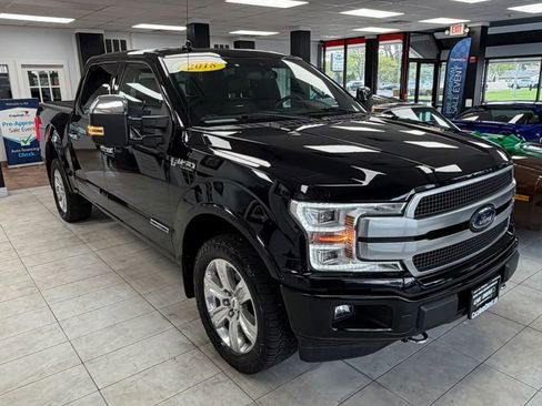 Used 2018 Ford F150 Platinum w/ Equipment Group 701A Luxury AWD/4WD image 3