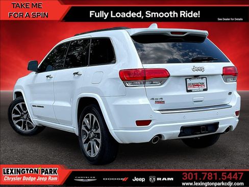Used 2017 Jeep Grand Cherokee Overland AWD/4WD image 4
