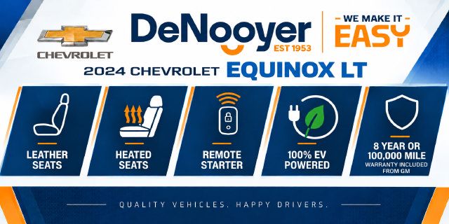 Used 2024 Chevrolet Equinox EV LT w/ LPO, All-Weather Mat Package FWD image 5