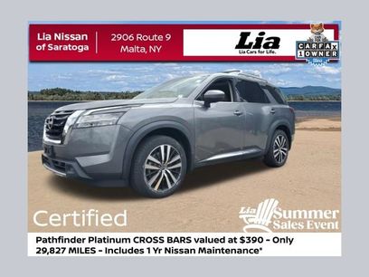 Certified 2023 Nissan Pathfinder Platinum w/ Cargo Package