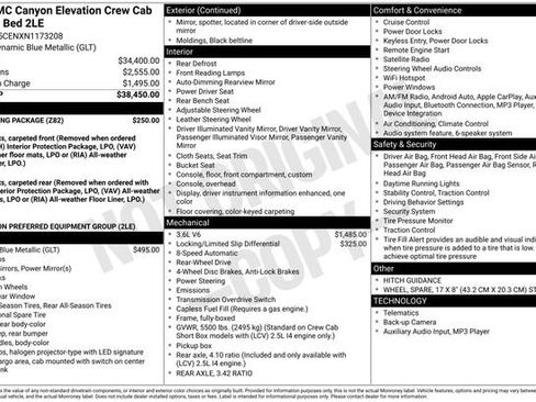 Used 2022 GMC Canyon Elevation w/ Trailering Package image 5