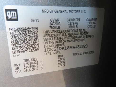 Used 2021 GMC Yukon Denali AWD/4WD image 97