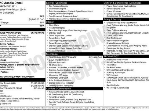Used 2026 GMC Acadia Denali w/ Super Cruise Package AWD/4WD image 1