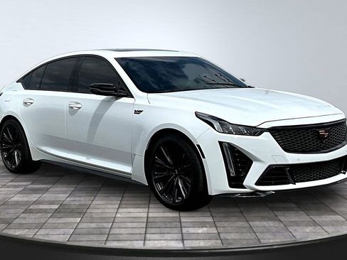Used 2024 Cadillac CT5 V Blackwing w/ LPO, Blue Accent Package RWD image 1