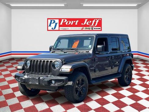 Certified 2021 Jeep Wrangler Unlimited Sahara AWD/4WD image 1