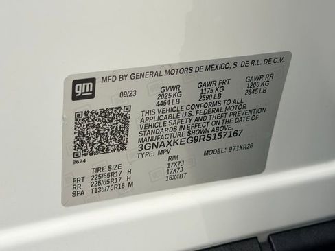 Certified 2024 Chevrolet Equinox LT w/ LPO, Floor Liner Package image 22