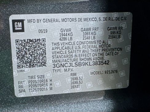 Used 2019 Chevrolet Trax LT w/ LT Convenience Package FWD image 26