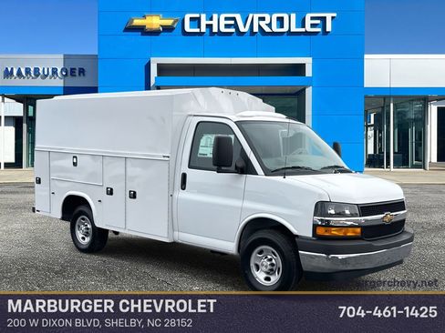New 2025 Chevrolet Express 3500 w/ Power Convenience Package RWD image 1