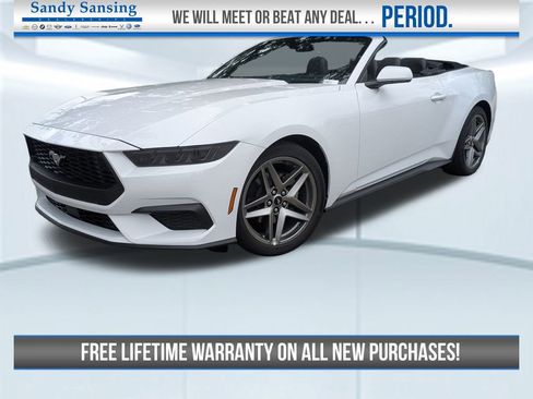 New 2025 Ford Mustang Convertible image 1