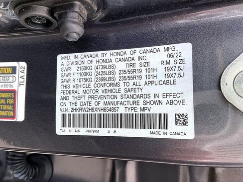 Used 2022 Honda CR-V Touring image 19