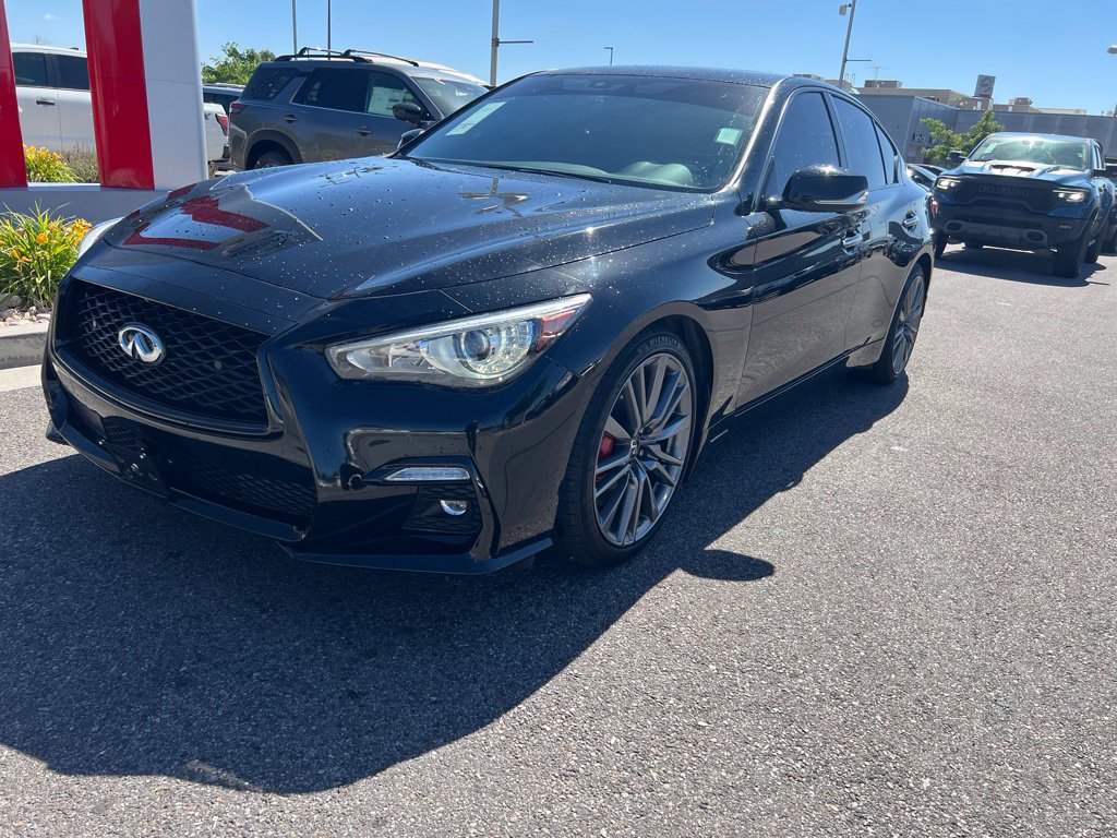 Used 2023 INFINITI Q50 Red Sport 400 RWD image 3