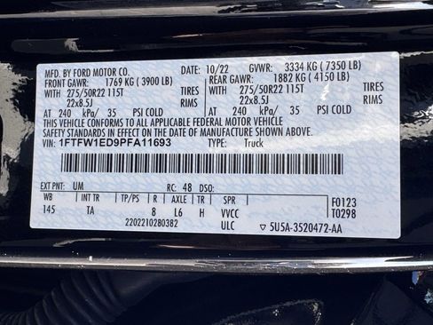 Used 2023 Ford F150 Limited image 53