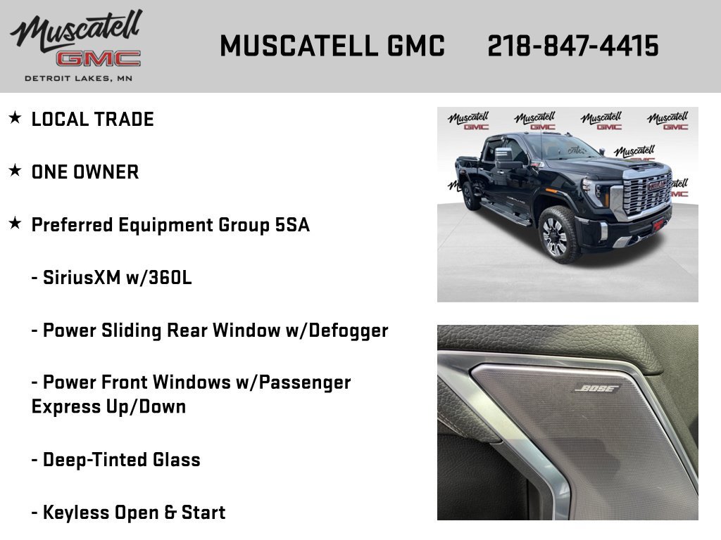 Used 2024 GMC Sierra 3500 Denali w/ Denali Reserve Package AWD/4WD image 6