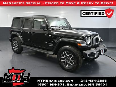Used 2024 Jeep Wrangler Unlimited Sahara