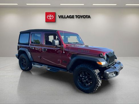 Used 2022 Jeep Wrangler Unlimited Willys image 7