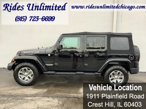 Used 2015 Jeep Wrangler Unlimited Rubicon w/ Dual Top Group AWD/4WD image 3