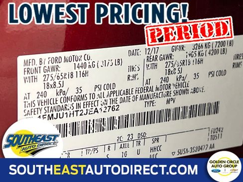 Used 2018 Ford Expedition XLT w/ Equipment Group 202A image 85