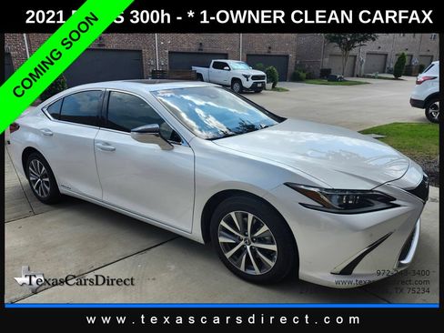 Used 2021 Lexus ES 300h w/ Premium Package FWD image 1