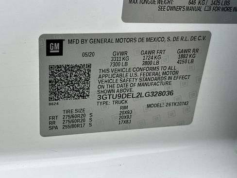 Used 2020 GMC Sierra 1500 SLT w/ SLT Premium Plus Package image 28