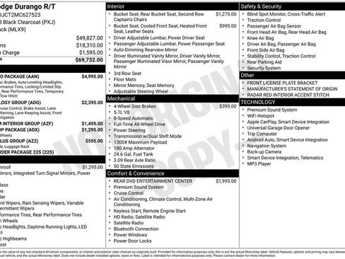 Used 2021 Dodge Durango R/T w/ Tow 'N Go Package image 14